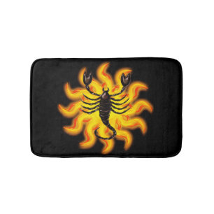 Fiery Scorpio Badrumsmatta