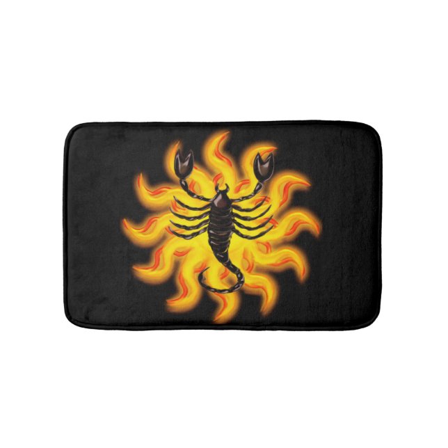 Fiery Scorpio Badrumsmatta (Framsidan)