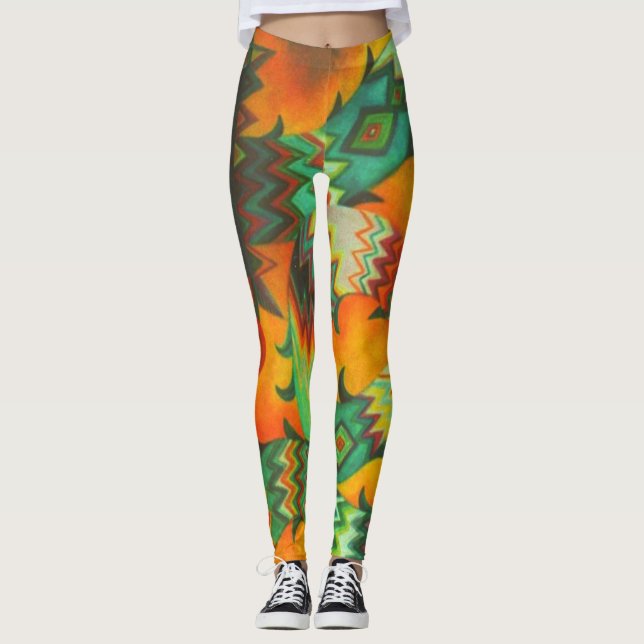 Fiery Serpent Leggings (Framsida)