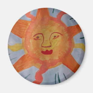 Fiery Sol Magnet