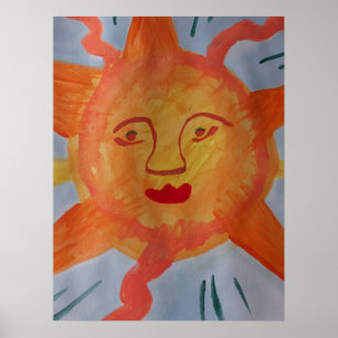 Fiery Sol Poster