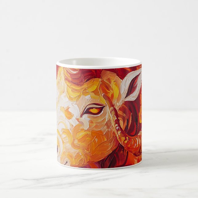 Fiery Solar Capricorn Spirit Kaffemugg (Center)