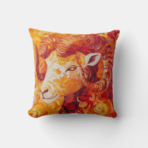 Fiery Solar Capricorn Spirit Kudde