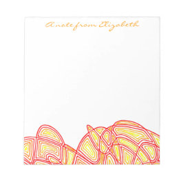 Fiery Vågar Anteckningsblock