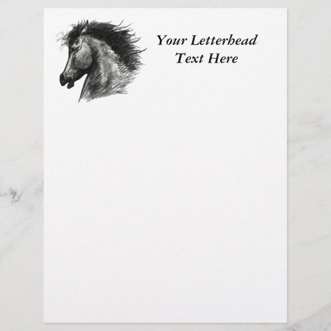 Fiery Vild Horse (Framsida)