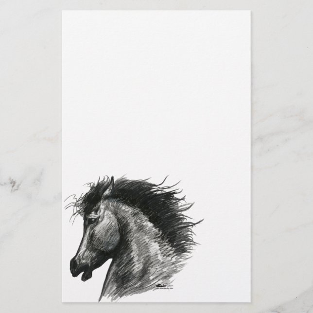 Fiery Vild Horse (Framsida)