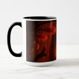 Fiery Volcano Mugg - fetma kaffe Kopp för naturen.