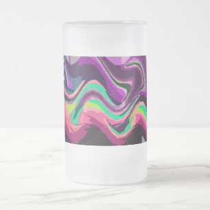 Fiesta 5 (rosa) glas Mugg, frostigt Frostat Ölglas