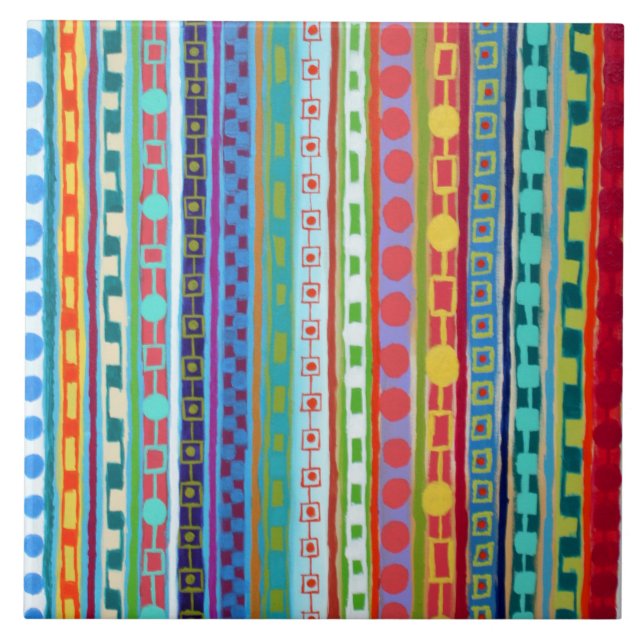 Fiesta 6 x 6 keramiskt plattor kakelplatta (Framsidan)