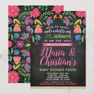 Fiesta Baby Shower-inbjudan Inbjudningar