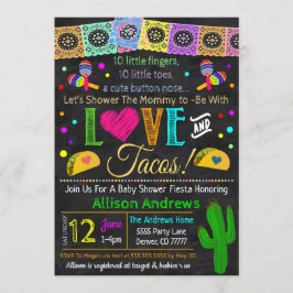 Fiesta Baby Shower-inbjudan Inbjudningar