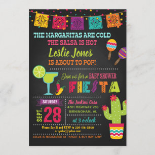 Fiesta Baby Shower-inbjudan Inbjudningar