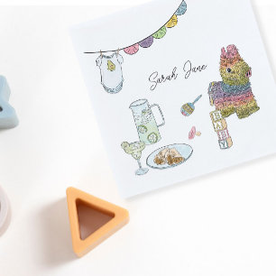 Fiesta Baby Shower Pappersservett