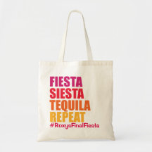 Fiesta Bachelorette Tote Bag