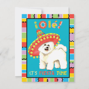 Fiesta Bichon Inbjudningar