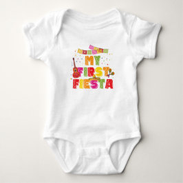 Fiesta Birthday One-Biet Bodykostym T Shirt