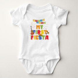 Fiesta Birthday One-Biet Bodykostym T Shirt
