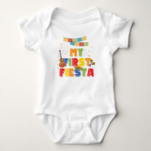 Fiesta Birthday One-Biet Bodykostym T Shirt
