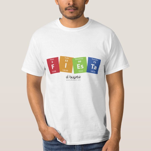 FIEsTa - blanco T-shirt (Framsida)