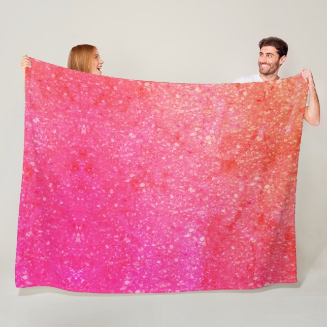 Fiesta Blanket (stor) 60 x 80 tum Fleecefilt (På plats)