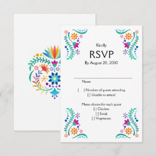 Fiesta Blommig Bröllop Quinceañera Svar senast