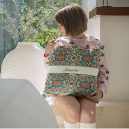 Fiesta Blooms, anpassade Kudde