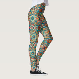Fiesta Blooms, anpassade Leggings