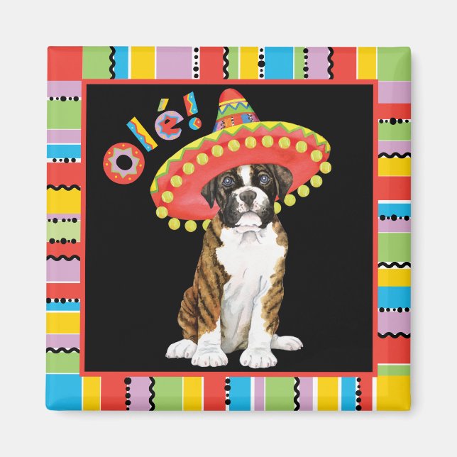 Fiesta Boxer Magnet (Framsidan)
