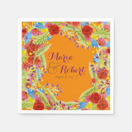 Fiesta Bröllop Pappersservett