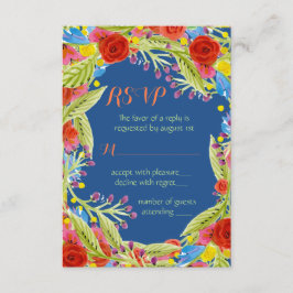 Fiesta Bröllop RSVP OSA Kort