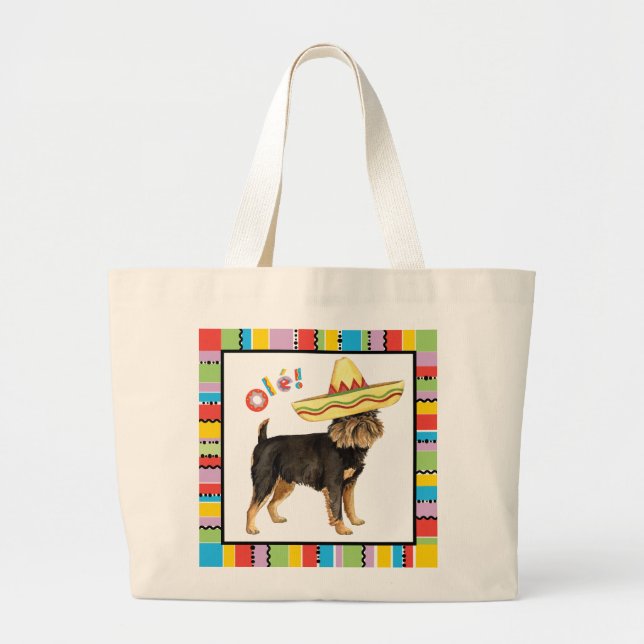 Fiesta Brussels Griffon Jumbo Tygkasse (Framsidan)