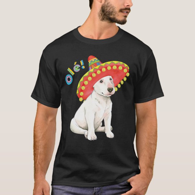 Fiesta Bull Terrier T-shirt (Framsida)