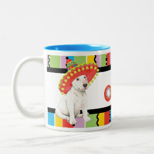Fiesta Bull Terrier Två-Tonad Mugg