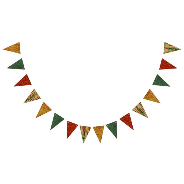 Fiesta Bunting Flaggor (Alla)