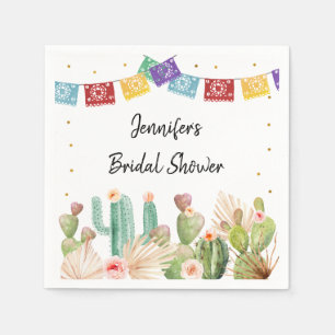 Fiesta Cactus Boho Möhippa Pappersservett