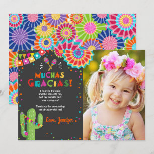 Fiesta Cactus mexikanska Nacho Average Muchas Grac Inbjudningar