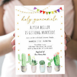 Fiesta Cactus Möhippa Inbjudningar