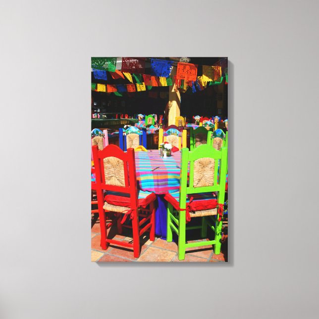 FIESTA CHAIRS 16 x 24 Canvastryck (Framsida)