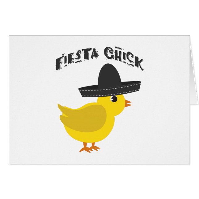 Fiesta Chick OBS Kort (Framsidan Horizontal)
