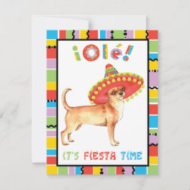 Fiesta Chihuahua Inbjudningar