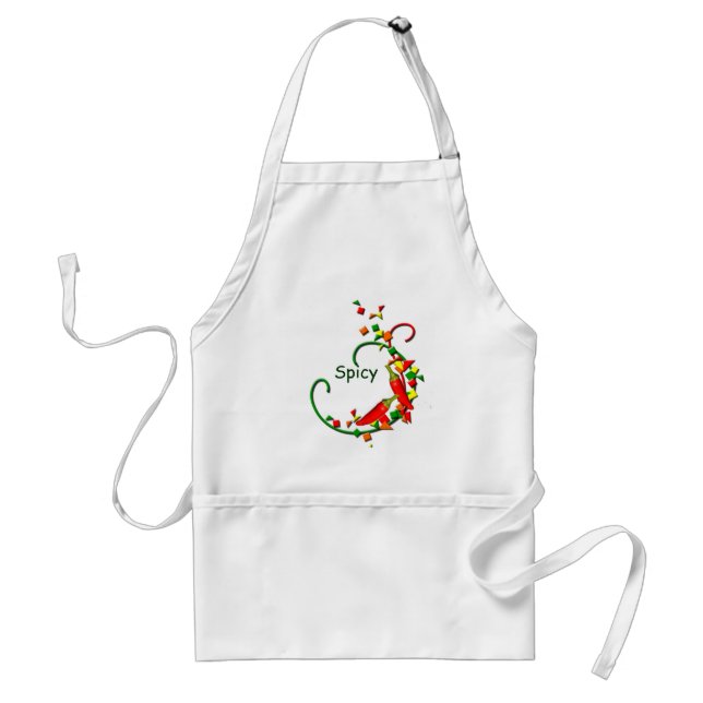 Fiesta Chili Peppers Apron Förkläde (Framsidan)