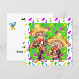 Fiesta - Cinco de Mayo Inbjudningar