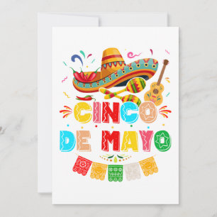 Fiesta Cinco de Mayo Inbjudningar