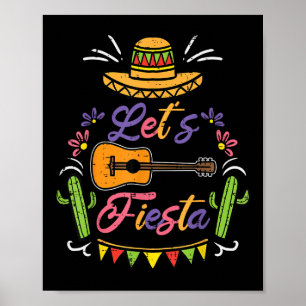 Fiesta Cinco De Mayo Mexican Party Manar Women Poster