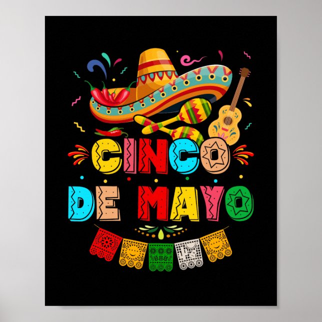 Fiesta Cinco de Mayo Poster (Framsidan)