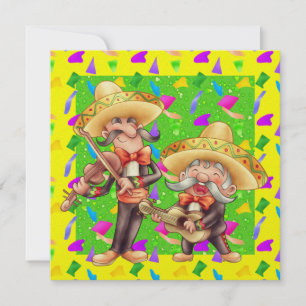 Fiesta - Cinco de Mayo - SRF Inbjudningar
