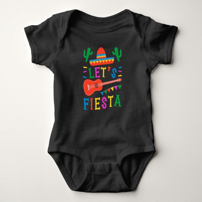 Fiesta Cinco De Mayo T Shirt (Framsida)