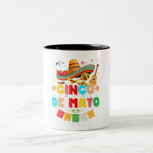 Fiesta Cinco de Mayo Två-Tonad Mugg