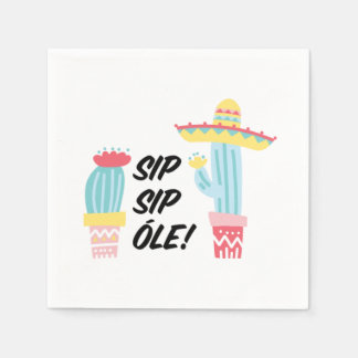 Fiesta Cocktail Napkins Pappersservett