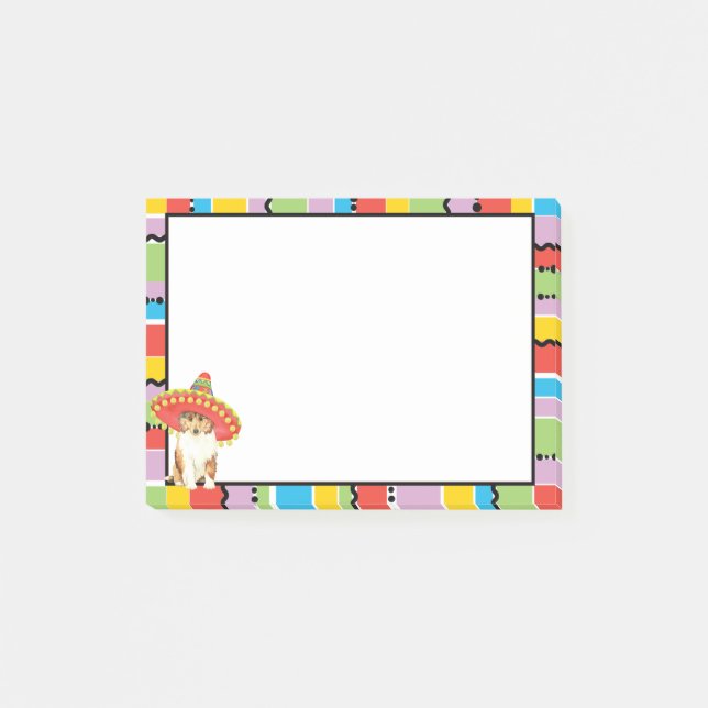 Fiesta Collie Post-it Notes Block (Framsida)